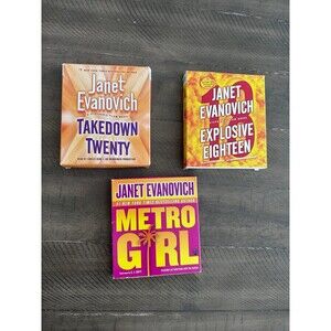 Janet Evanovich Audiobook Lot CD Unabridged Metro Girl Stephanie Plum Complete